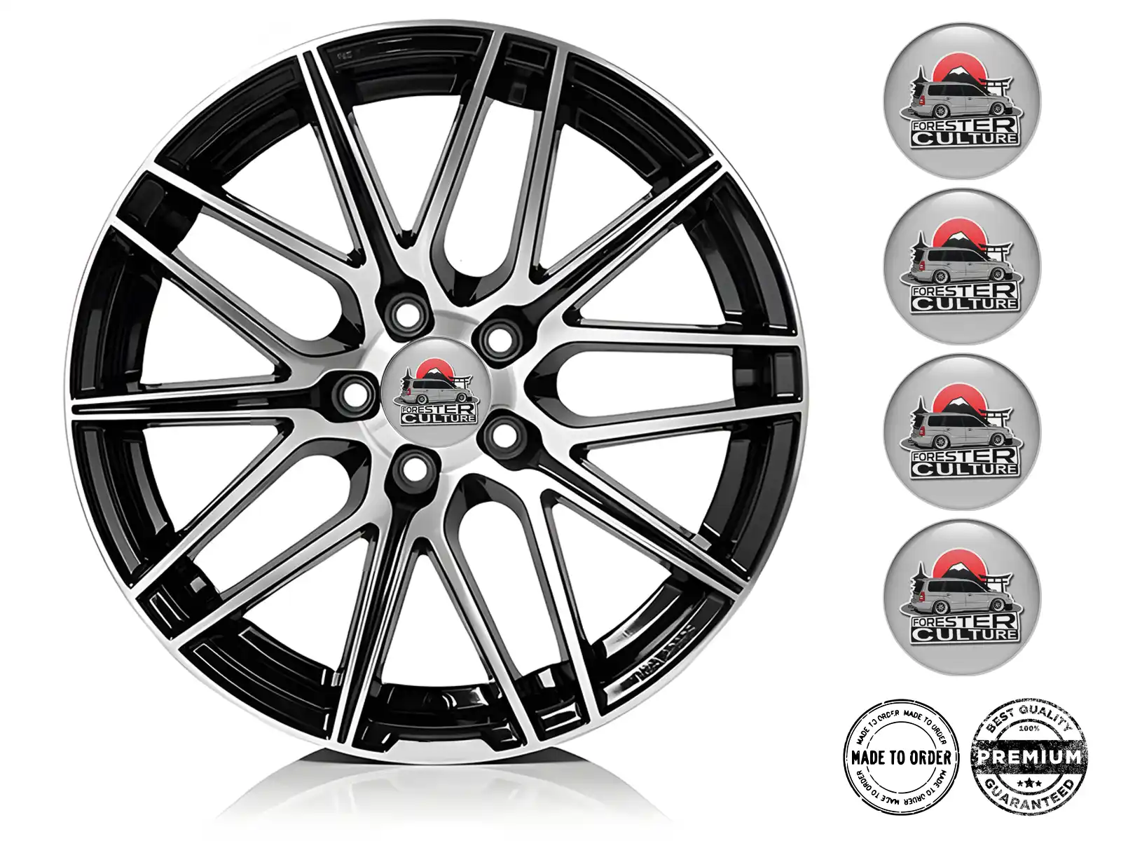 Subaru Adesivo Silicone Premium Stellar Momentum Core